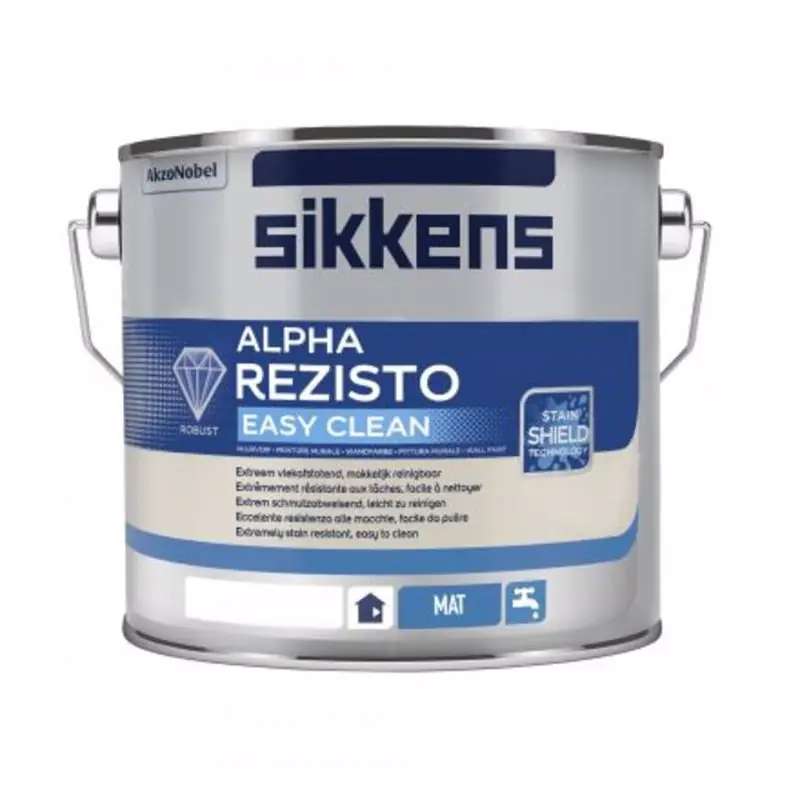 Sikkens Alpha Rezisto easy clean mat wit 2,5l